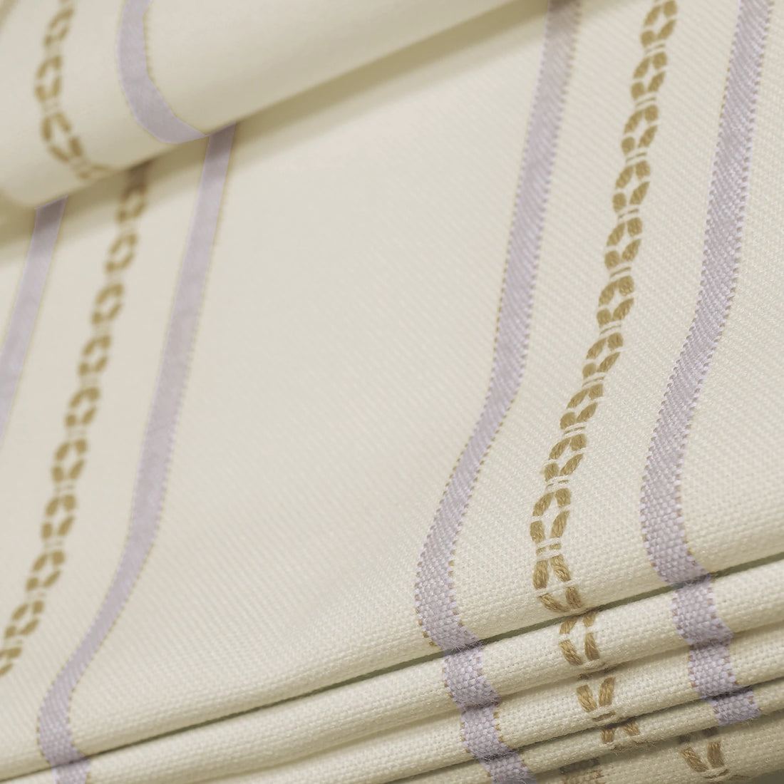 Ocean-A2 Brown Stripes on Yellow
