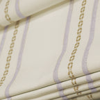 Ocean-A2 Brown Stripes on Yellow
