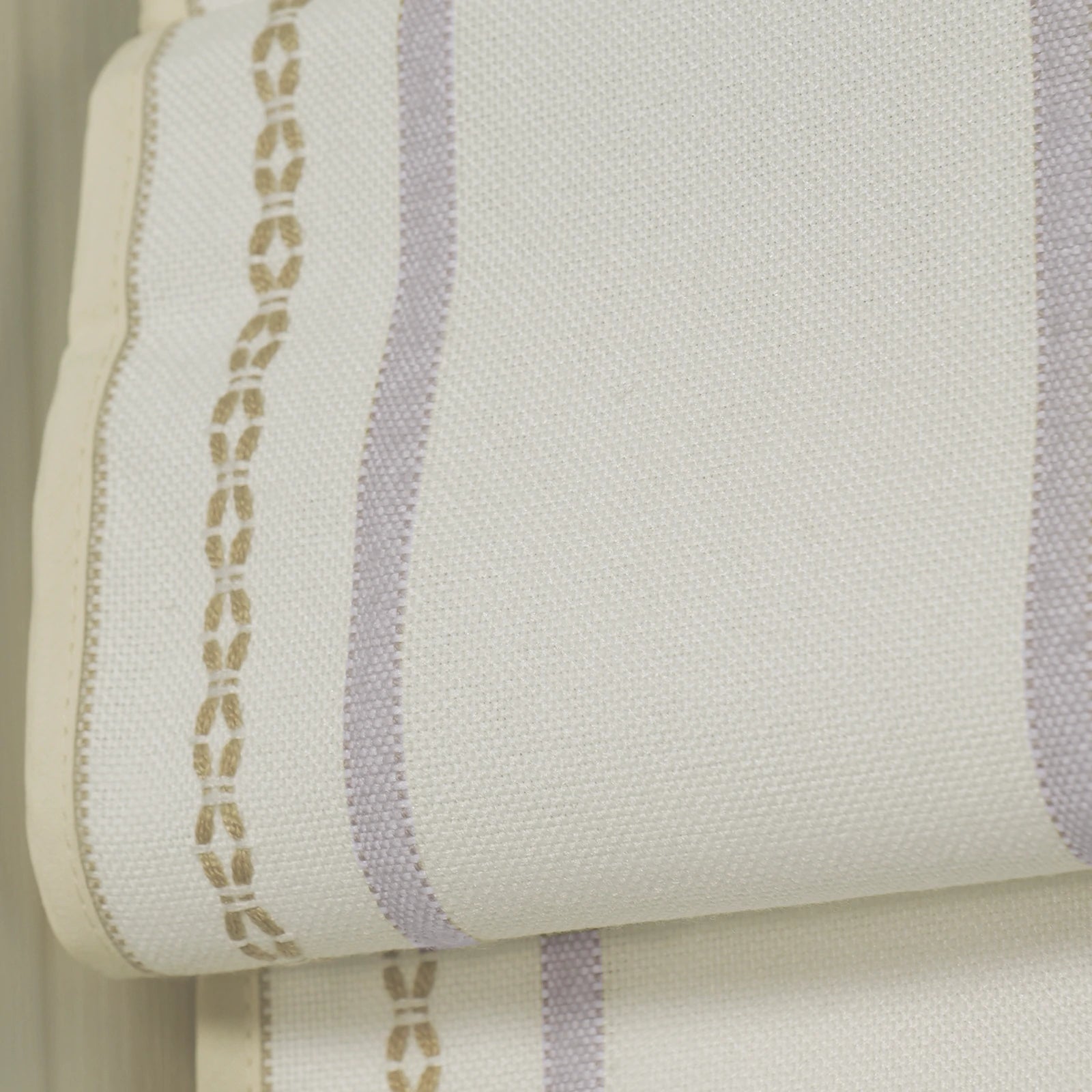 Ocean-A2 Brown Stripes on Yellow