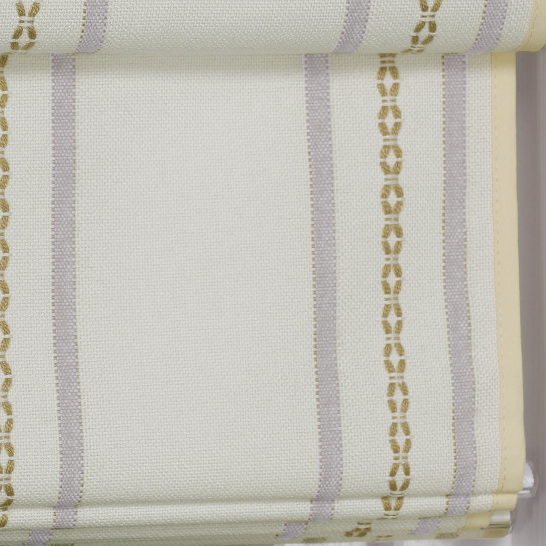Ocean-A2 Brown Stripes on Yellow