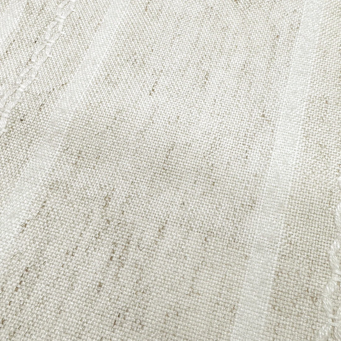 Ocean-B1 White Stripes on Linen