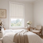 Ocean-B1 White Stripes on Linen