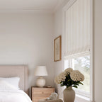 Ocean-B1 White Stripes on Linen