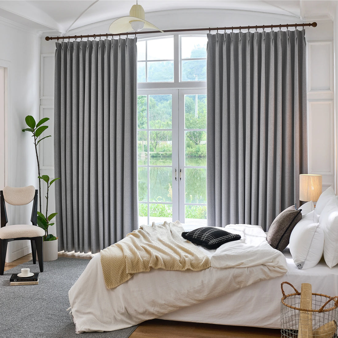 Orion Blackout Curtains Gray
