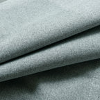 Orion Blackout Curtains Grayish Green Fabric Details