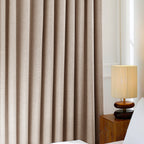 Orion Blackout Curtains Khaki Details