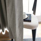 Orion Blackout Curtains Light Gray Details