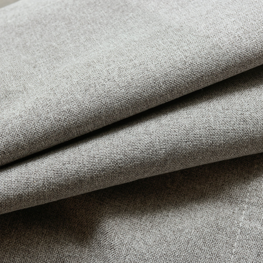 Orion Blackout Curtains Light Gray Fabric Details