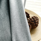 Orion Blackout Curtains Light Grayish Green Fabric Display