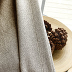 Orion Blackout Curtains Natural Beige Details