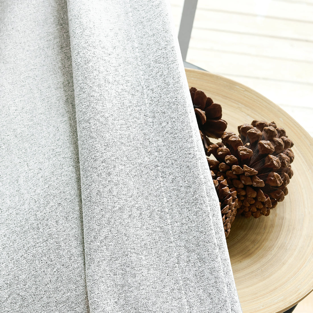 Orion Linen Look 100% Blackout Curtains