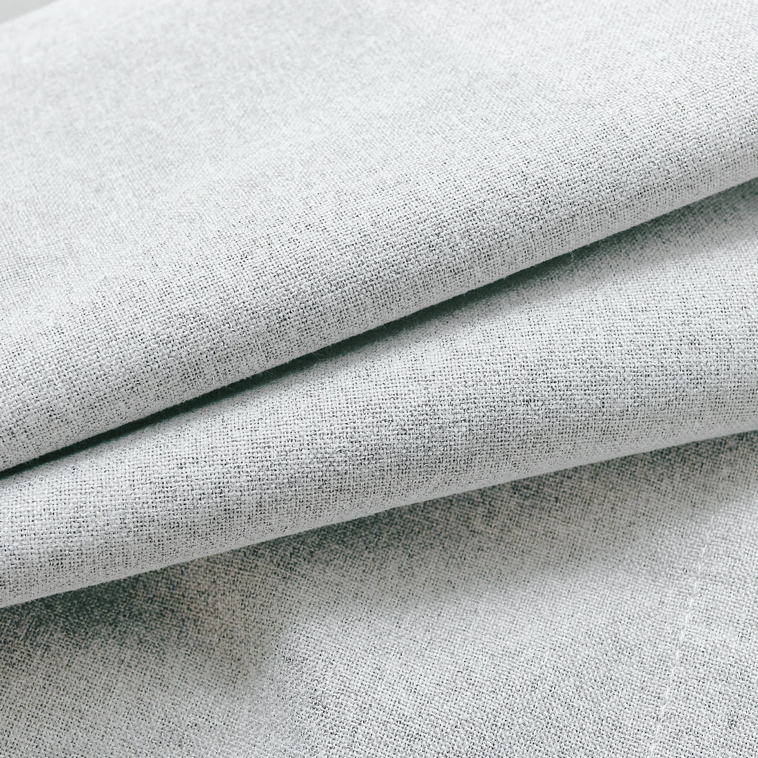 Orion Blackout Curtains White Gray Fabric Details