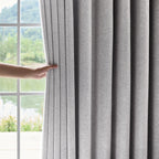 Orion Linen Look 100% Blackout Curtains