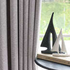 Orion Linen Look 100% Blackout Curtains