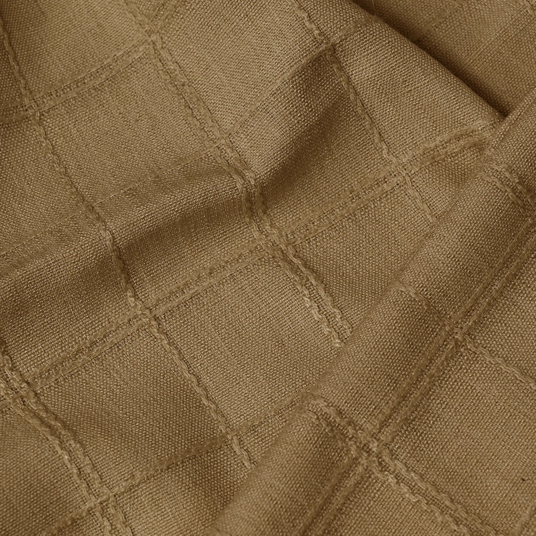 Preston Grid Jacquard Cotton Blend Curtains