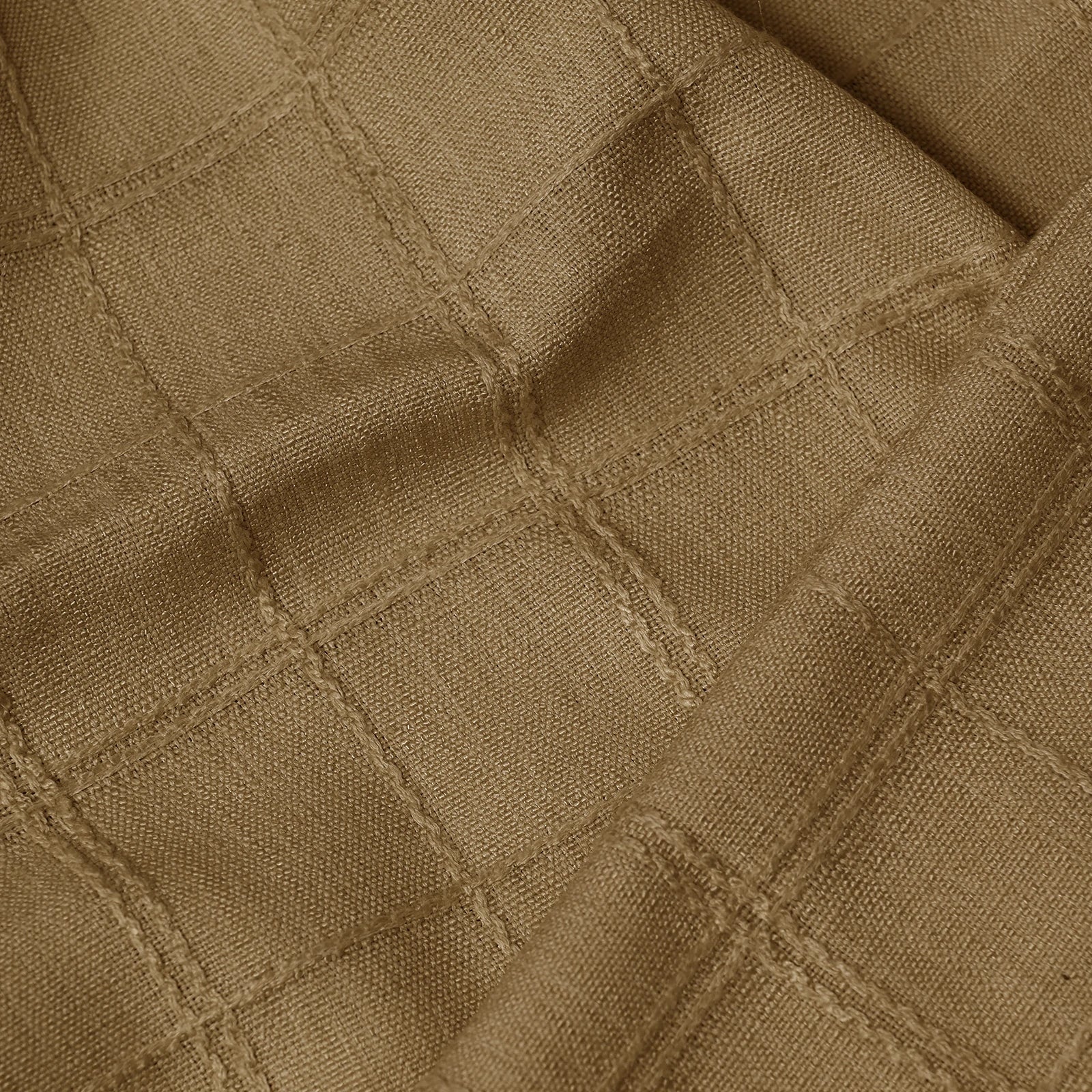 Preston Grid Jacquard Cotton Blend Curtains