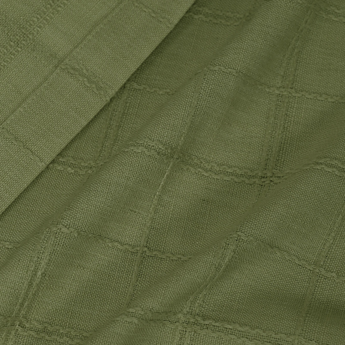Preston Grid Jacquard Cotton Blend Curtains