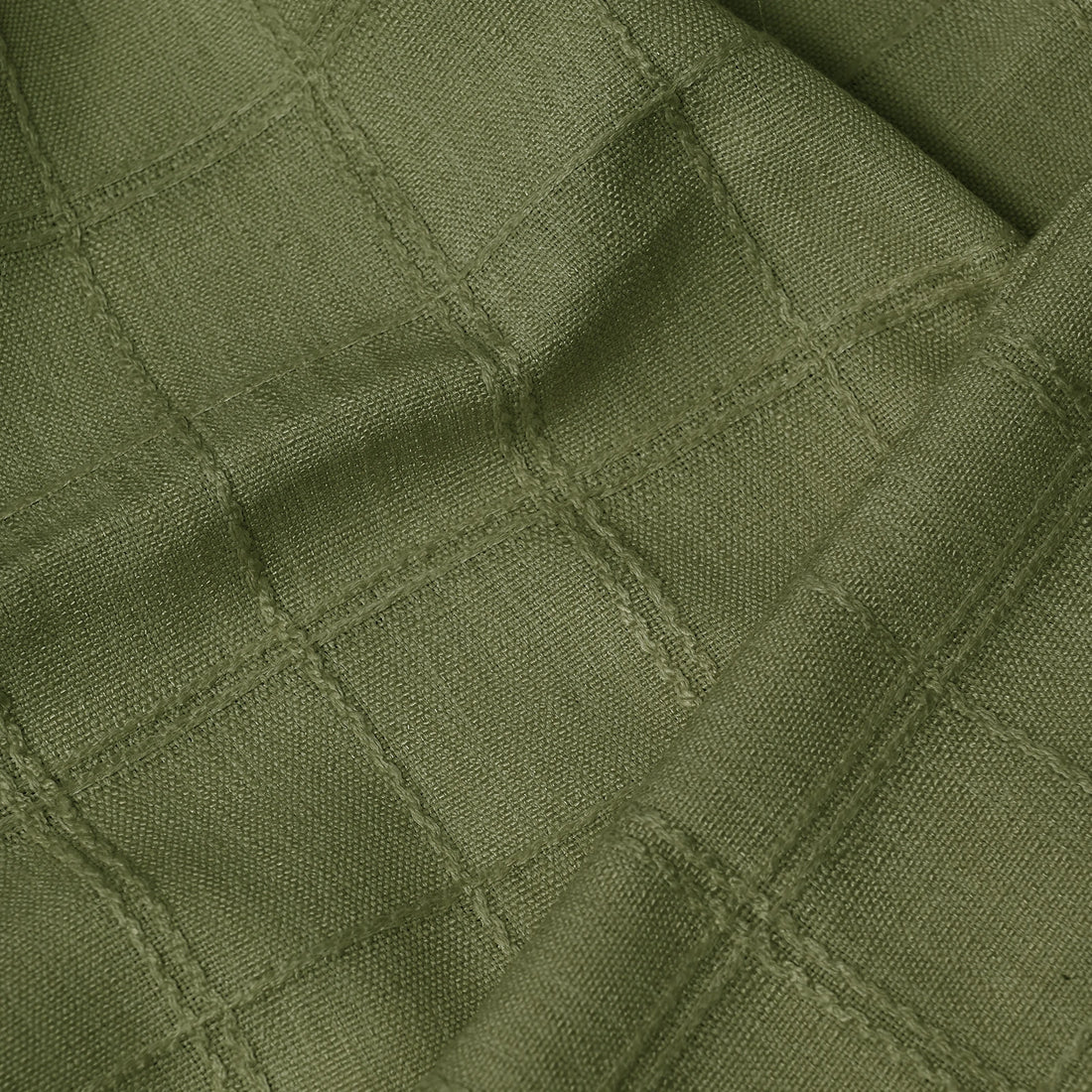 Preston Grid Jacquard Cotton Blend Curtains