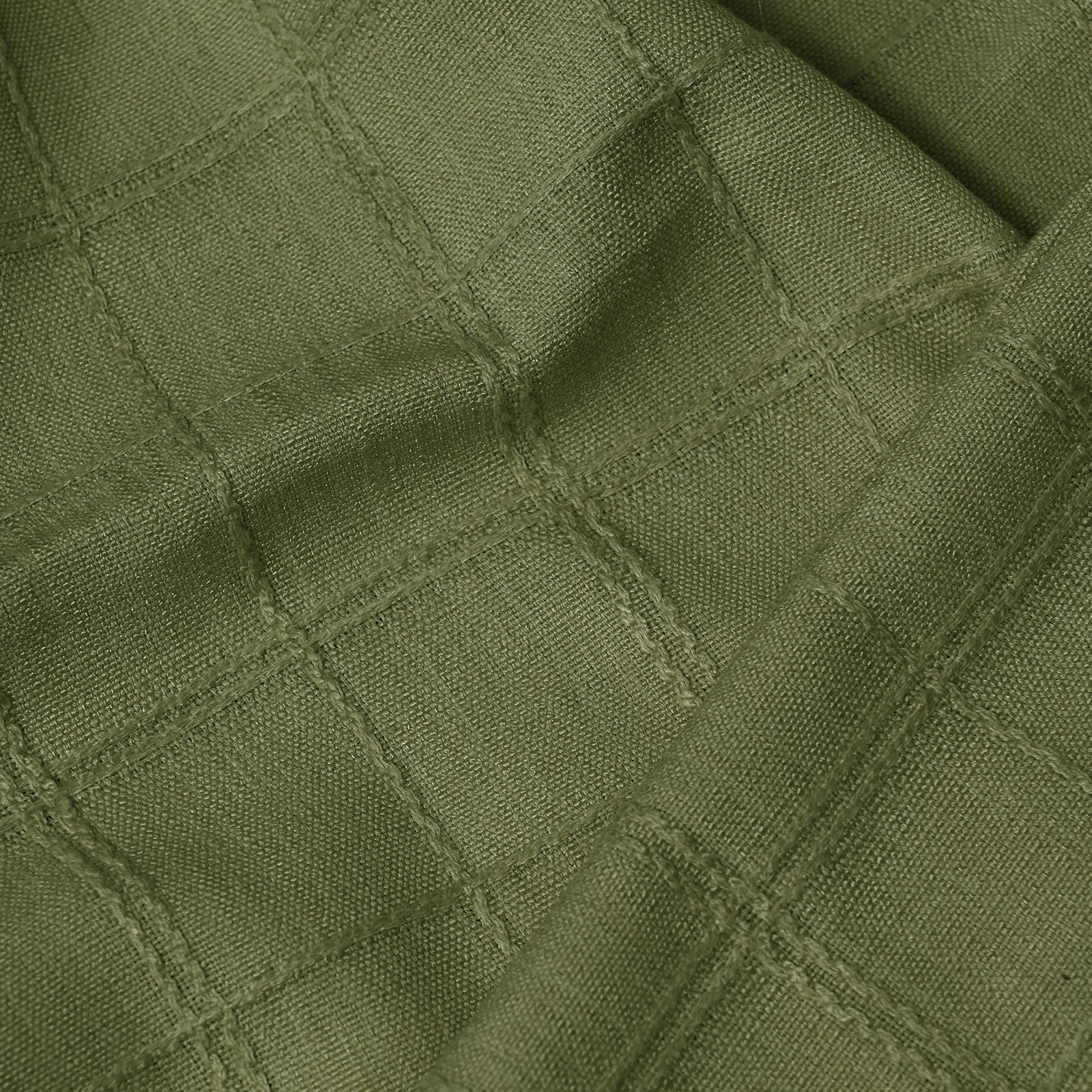 Preston Grid Jacquard Cotton Blend Curtains