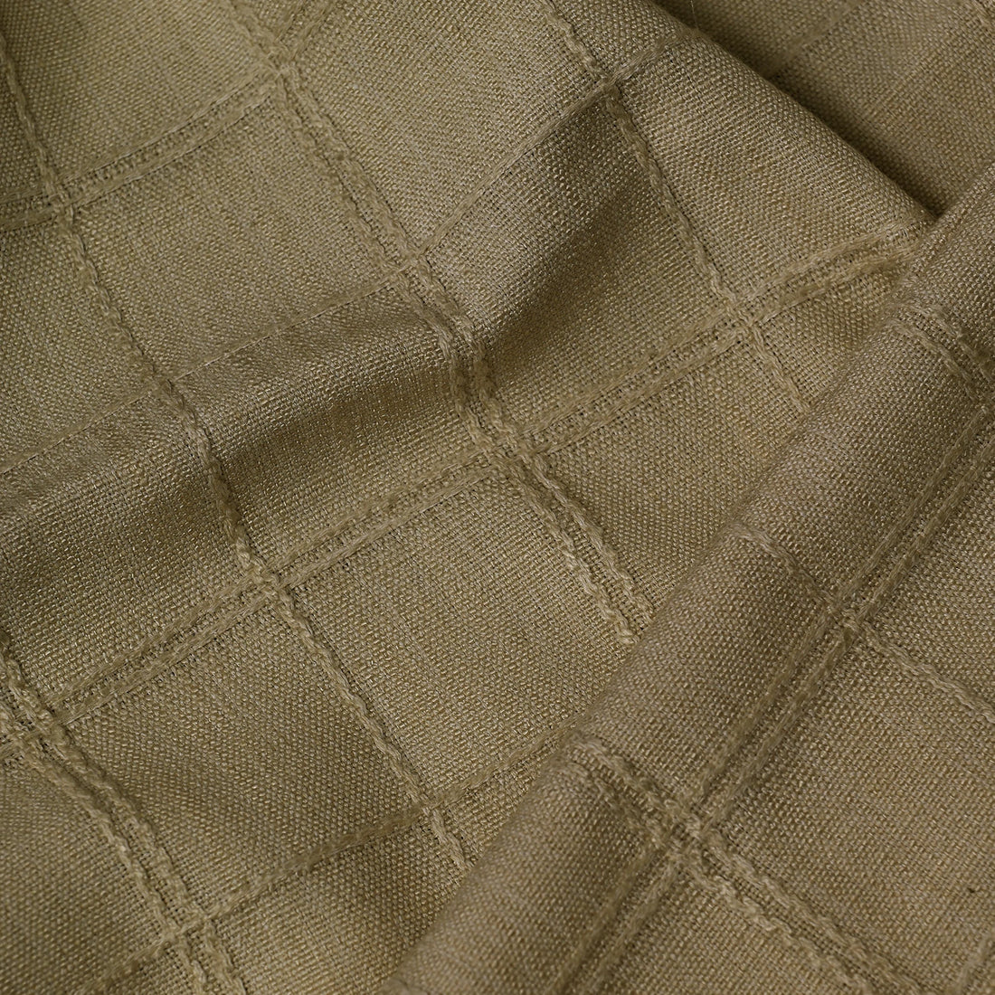 Preston Grid Jacquard Cotton Blend Curtains