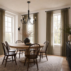 Preston Grid Jacquard Cotton Blend Curtains