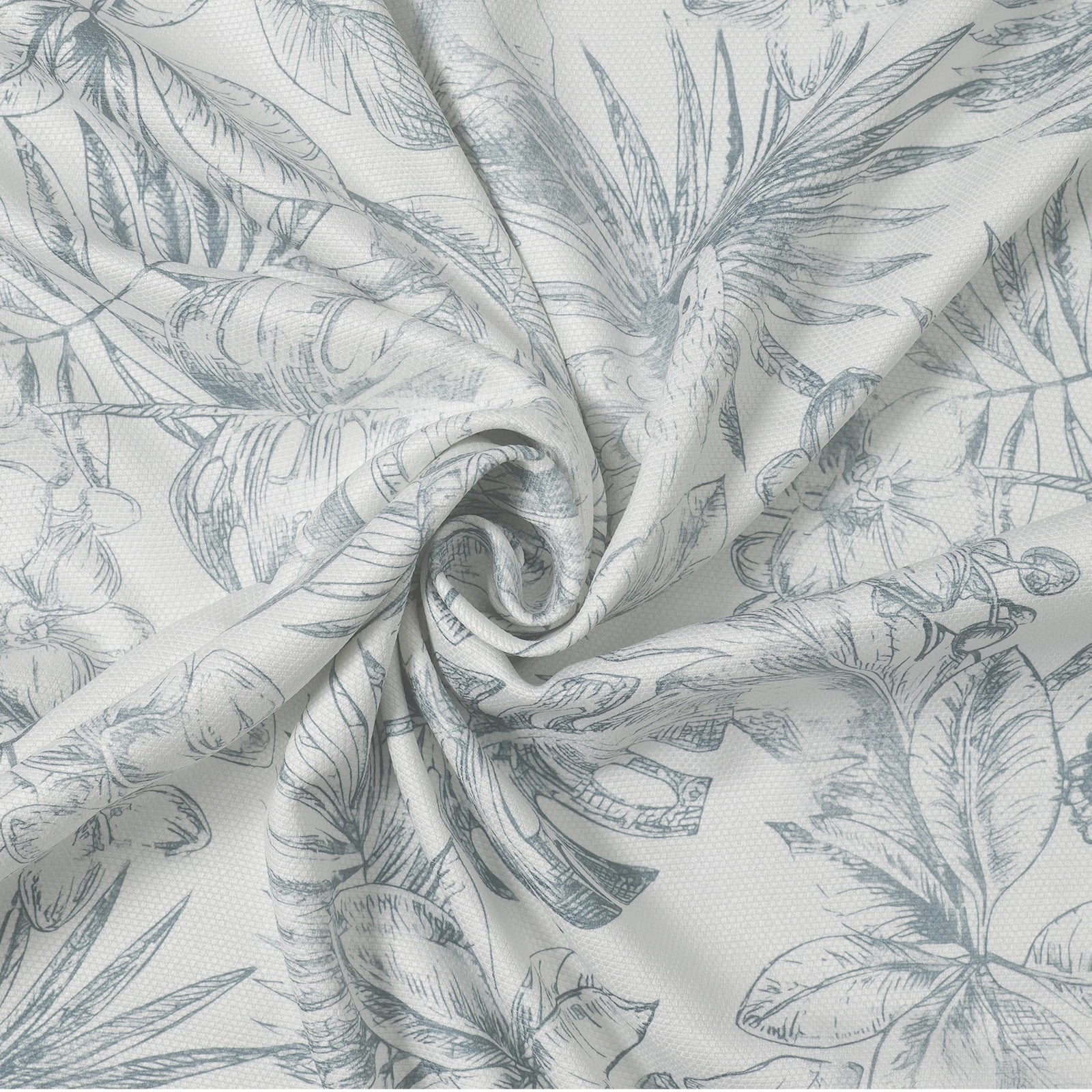 Remy Printed Bird Premium Roman Shades