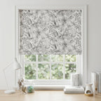 Remy Printed Bird Premium Roman Shades