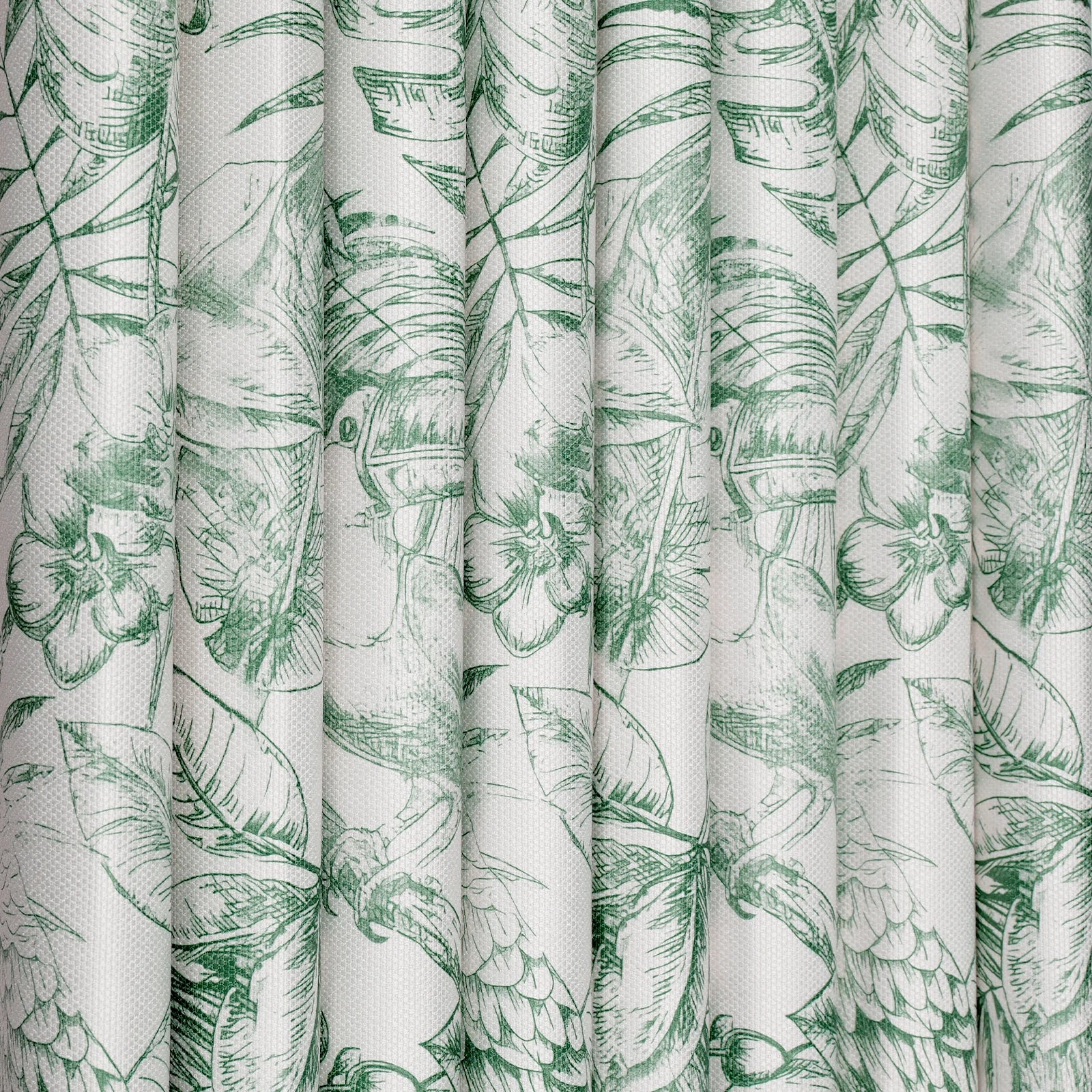 Remy Printed Bird Premium Roman Shades