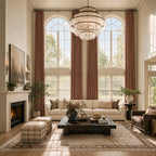 Rupert Cashmere Texture Curtains