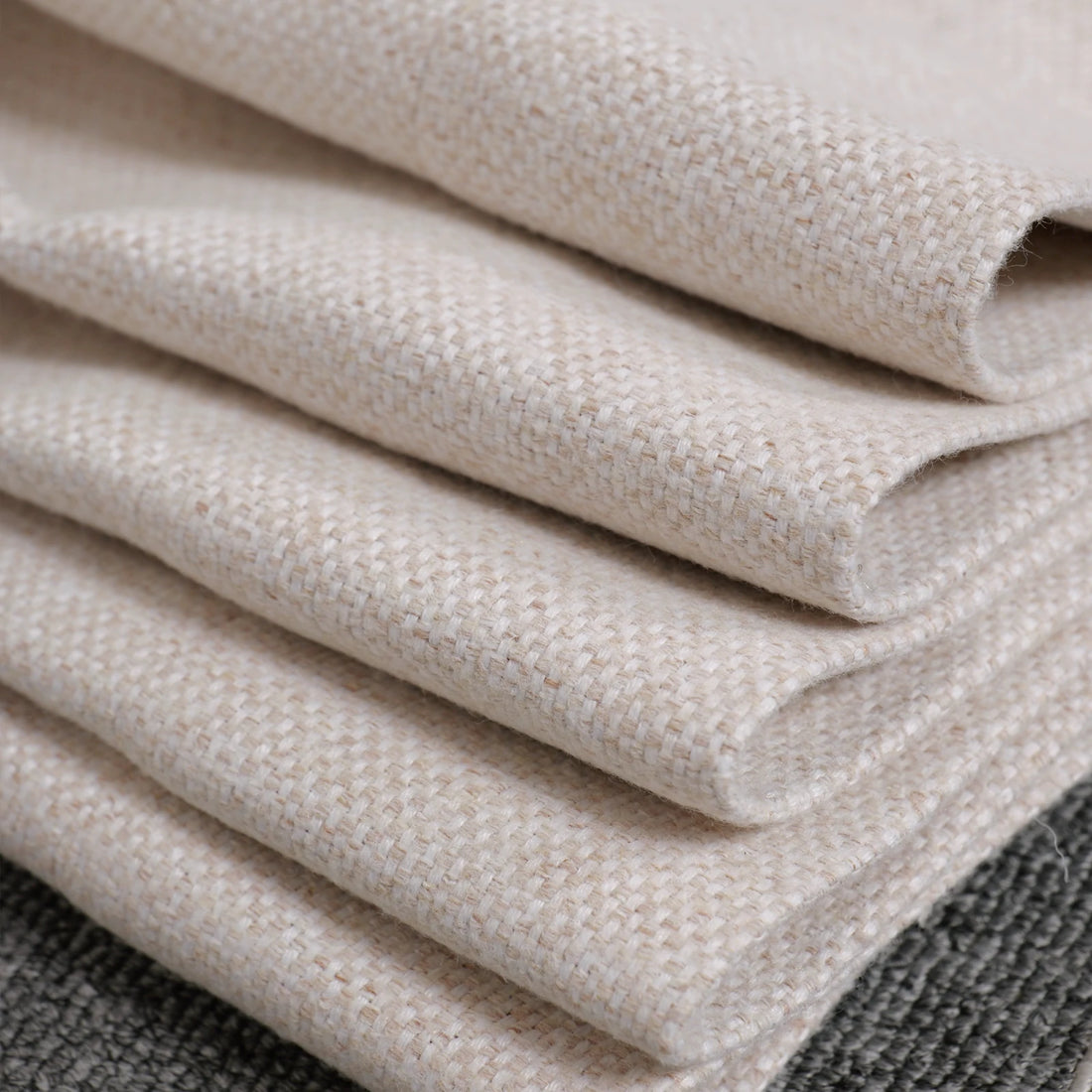 Rupert Cashmere Texture Curtains