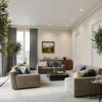 Rupert Cashmere Texture Curtains