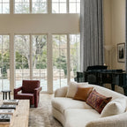 Rupert Cashmere Texture Curtains