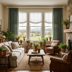 Rupert Cashmere Texture Curtains