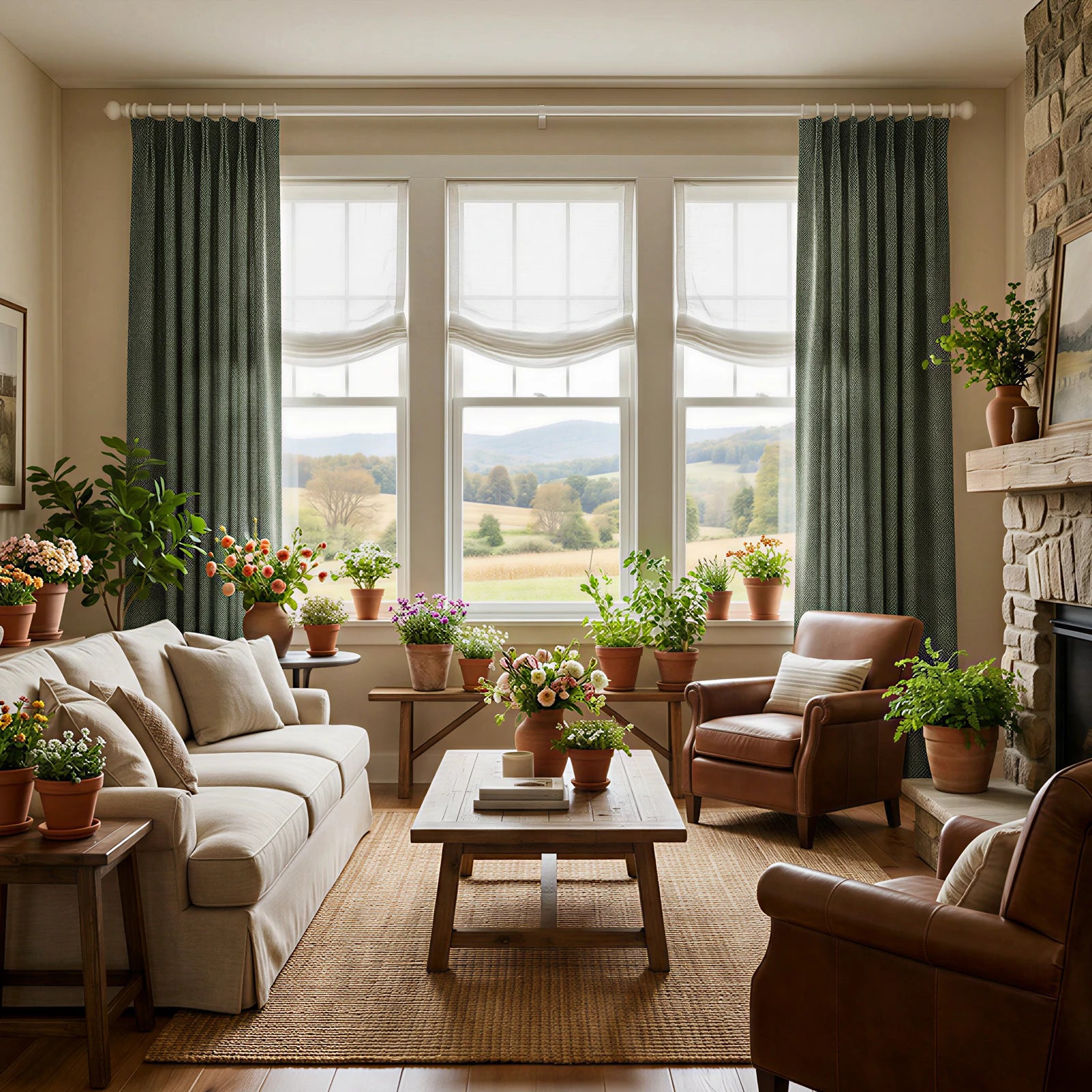 Rupert Cashmere Texture Curtains