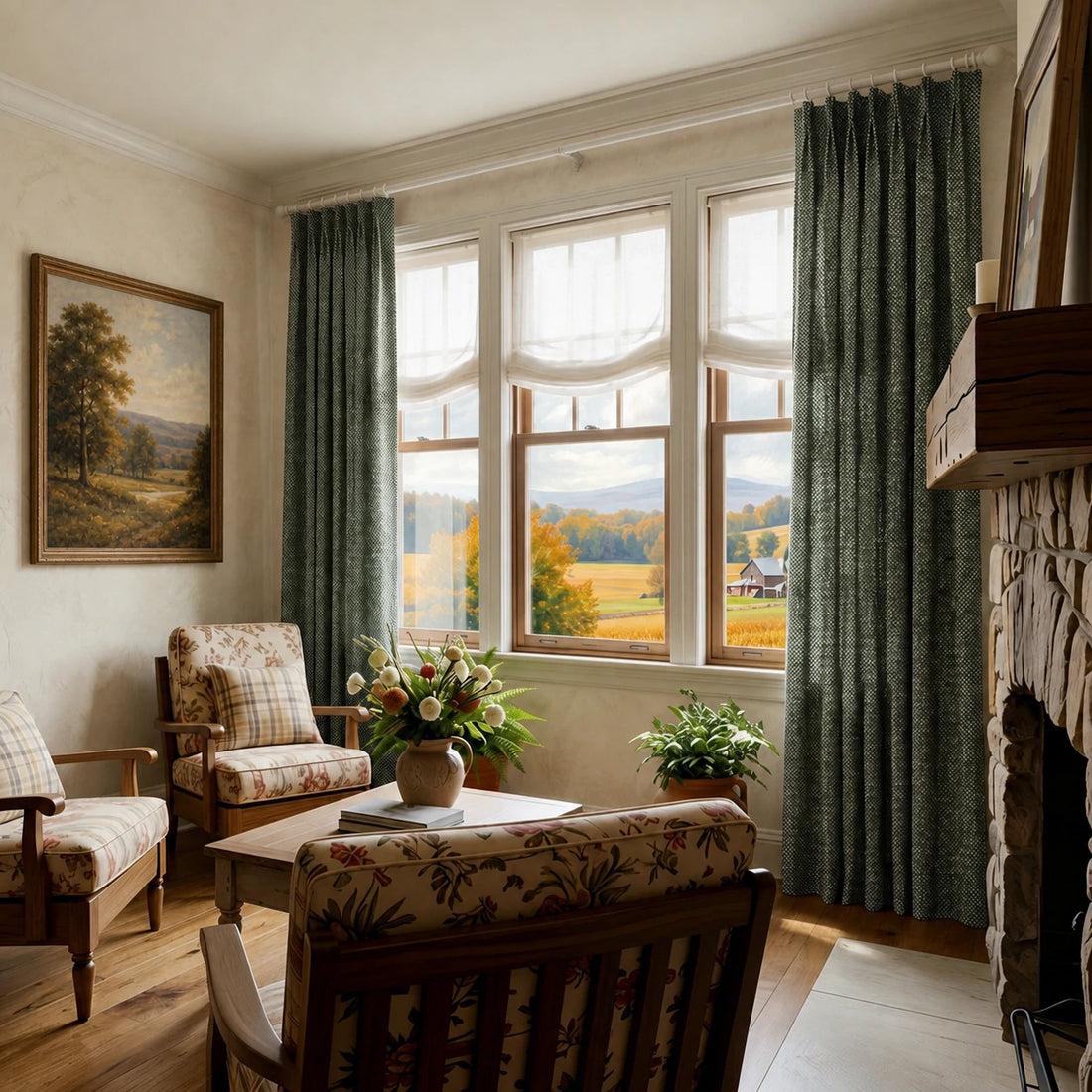 Rupert Cashmere Texture Curtains
