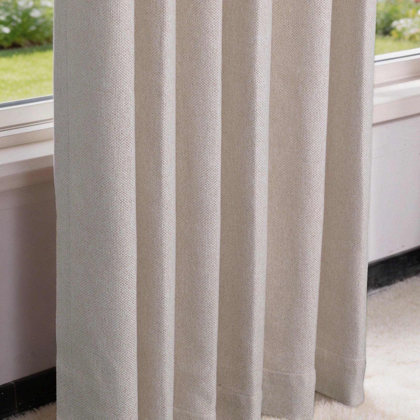 Rupert Cashmere Texture Curtains