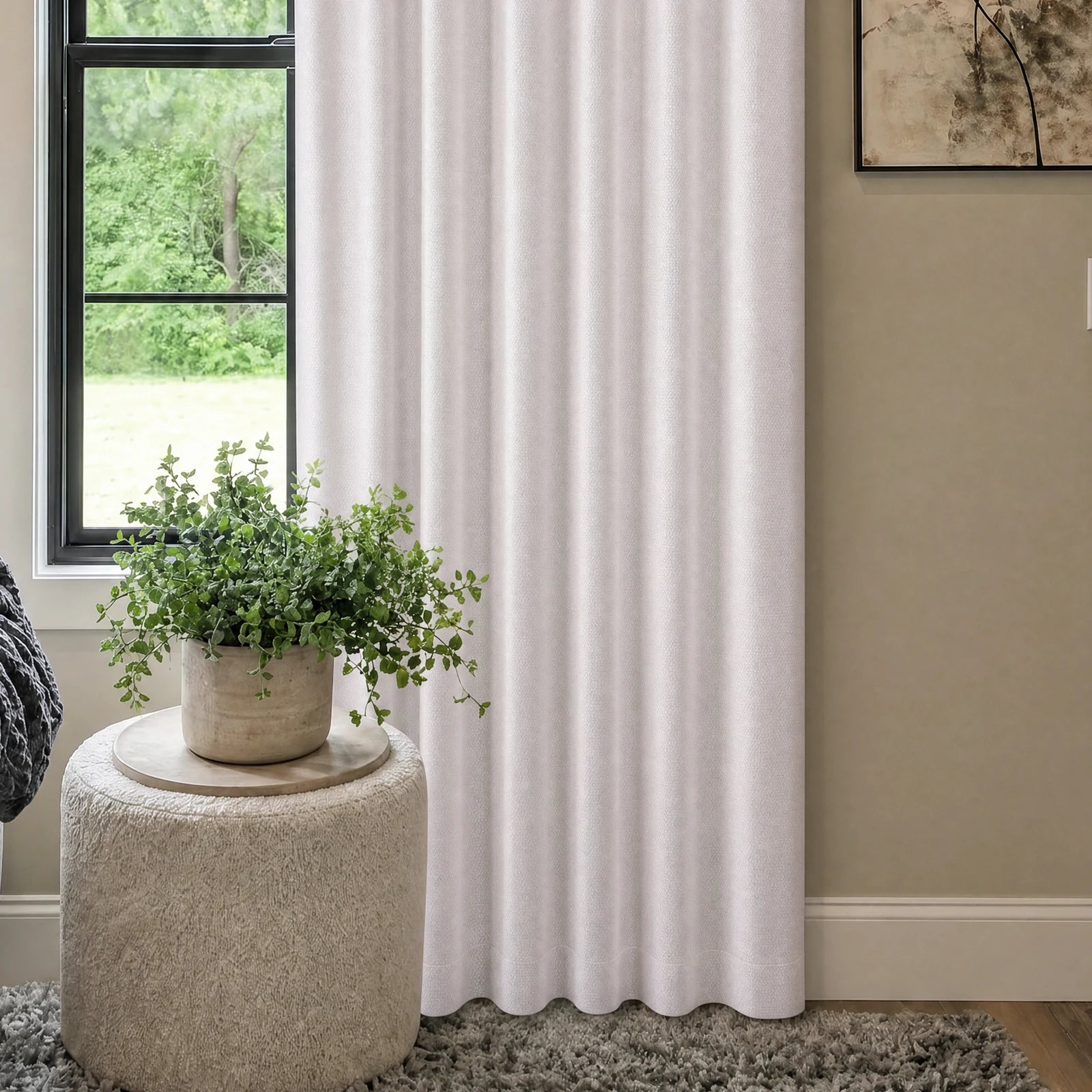 Rupert Cashmere Texture Curtains