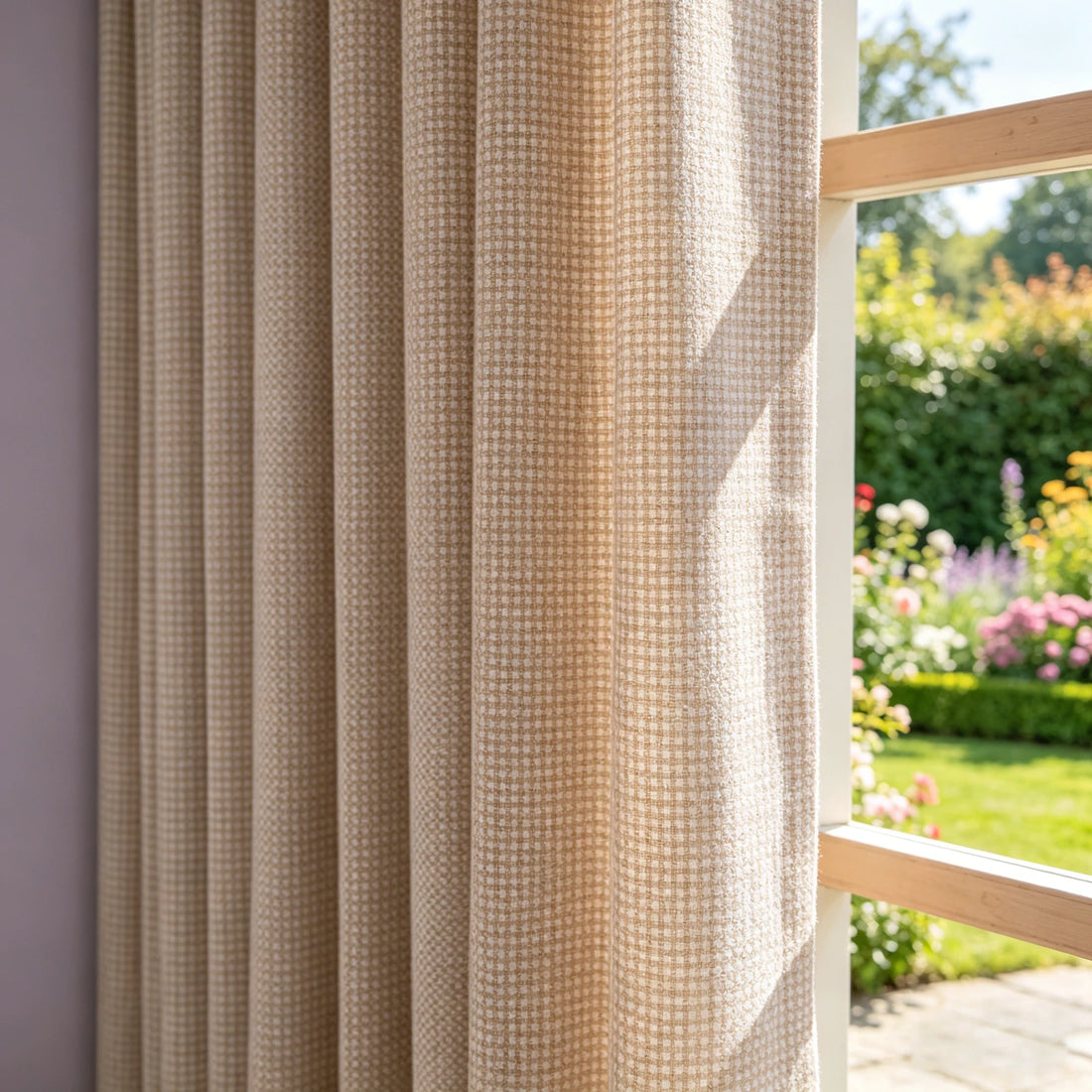 Rupert Cashmere Texture Curtains