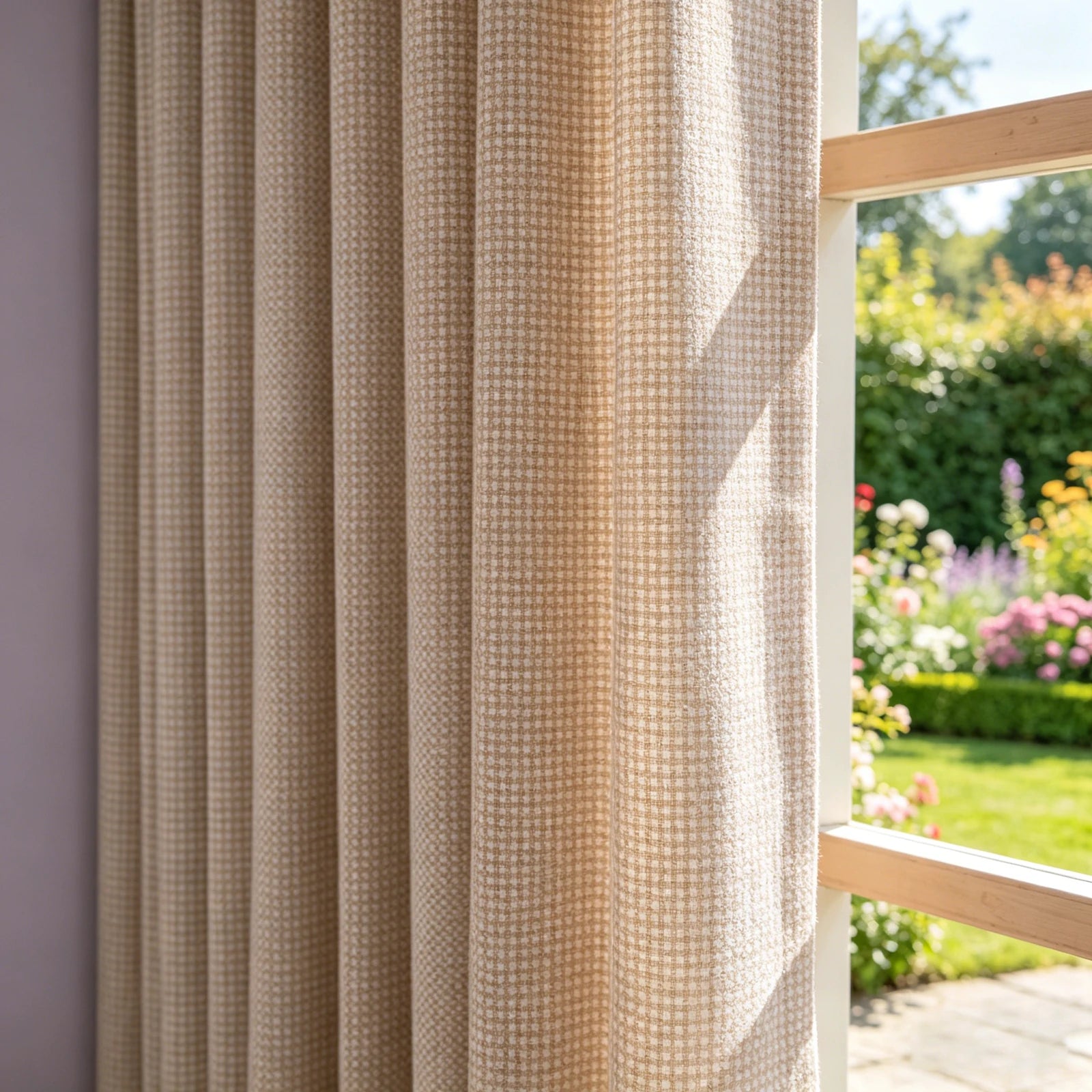 Rupert Cashmere Texture Curtains
