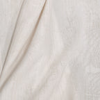 Samuel Floral Jacquard Linen Blend Sheer Curtains
