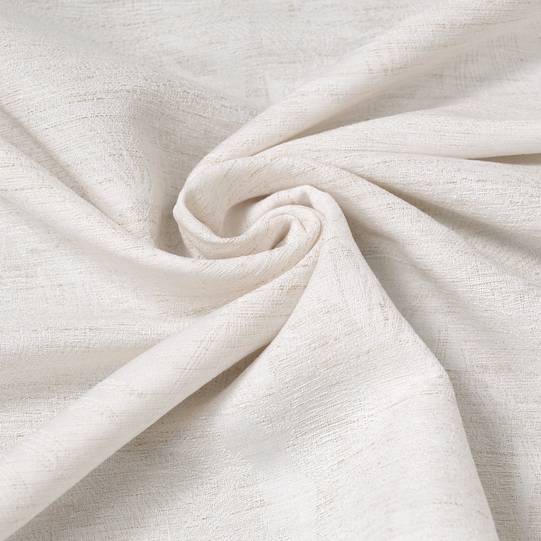 Samuel Floral Jacquard Linen Blend Sheer Curtains