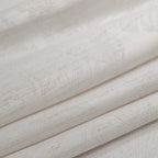 Samuel Floral Jacquard Linen Blend Sheer Curtains