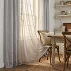 Sheila Cotton Semi Sheer Curtains