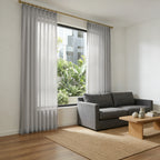 Sheila Cotton Semi Sheer Curtains
