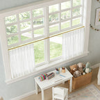 Ayla Semi Sheer Cafe Curtains