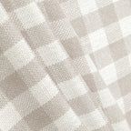 Simon Plaid Linen Textured Curtains