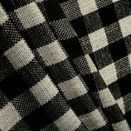 Simon Plaid Linen Textured Curtains