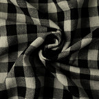 Simon Plaid Linen Textured Curtains