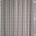 Simon Plaid Linen Textured Curtains