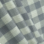 Simon Plaid Linen Textured Curtains